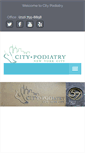 Mobile Screenshot of citypodiatry.com